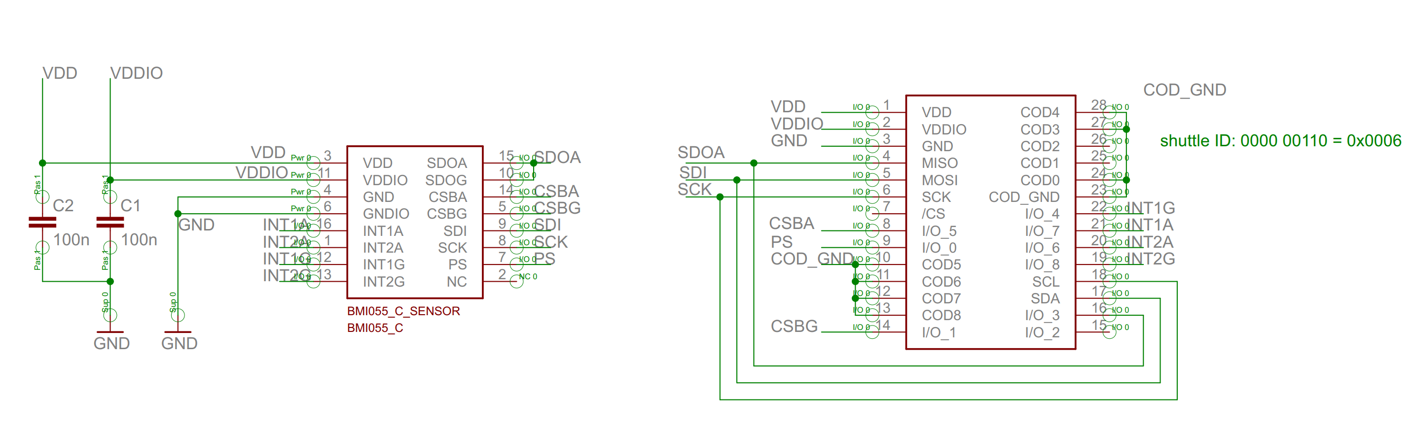 Solved BMI055 Shuttle Board I2C connection